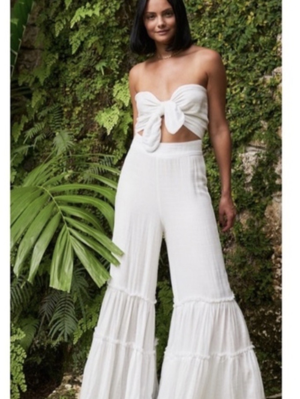 Wide leg Pants white Lola Pants by Just BEE Queen